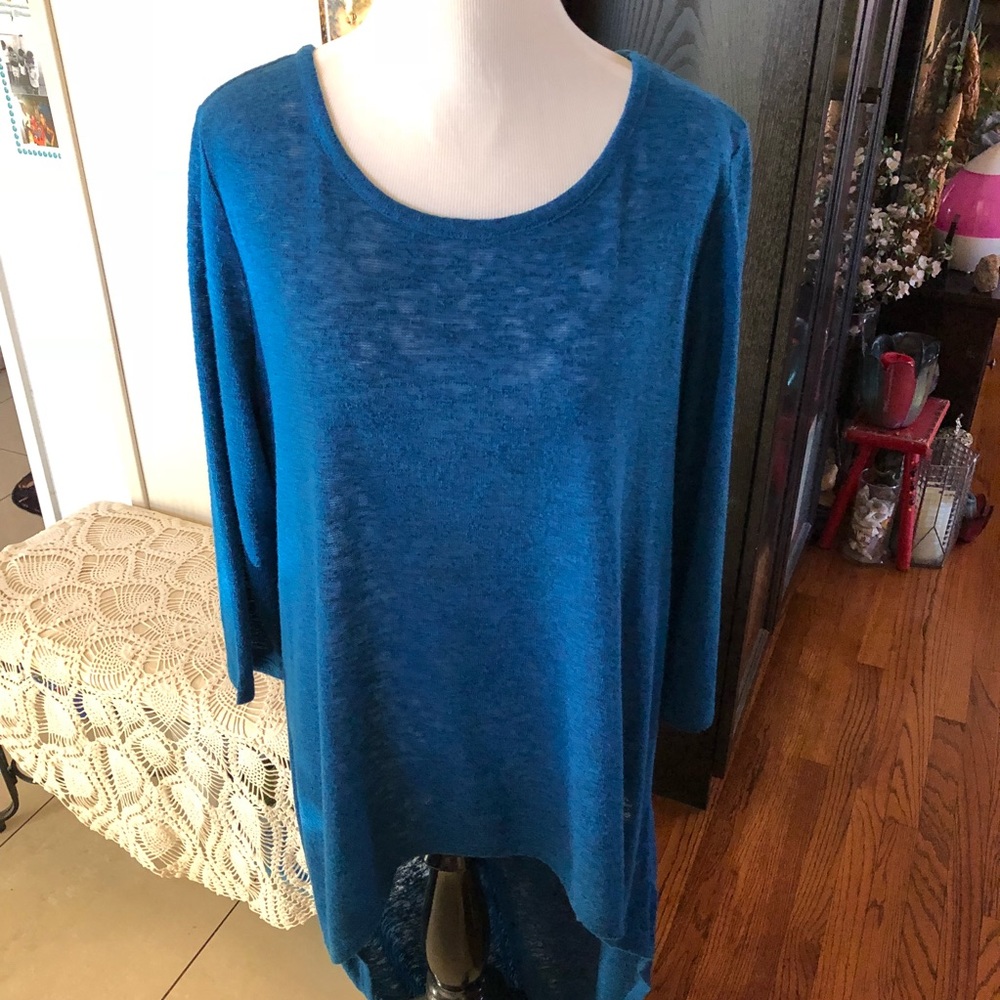 NWT High & Low Tunic Top